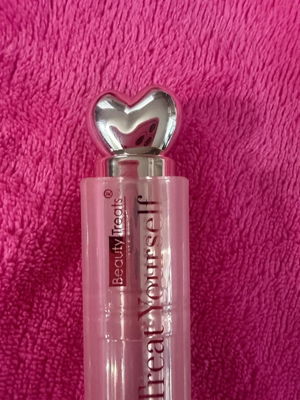 Clear Lip Gloss - Pink